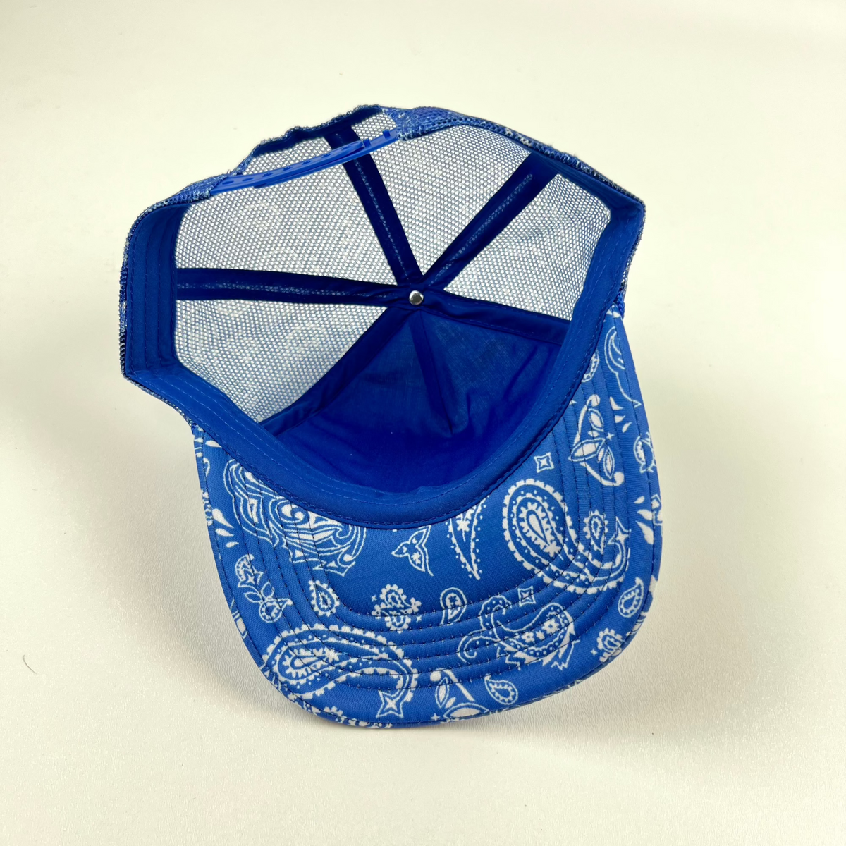 Paisley Bandana - Trucker Hats – Embroidery Plug