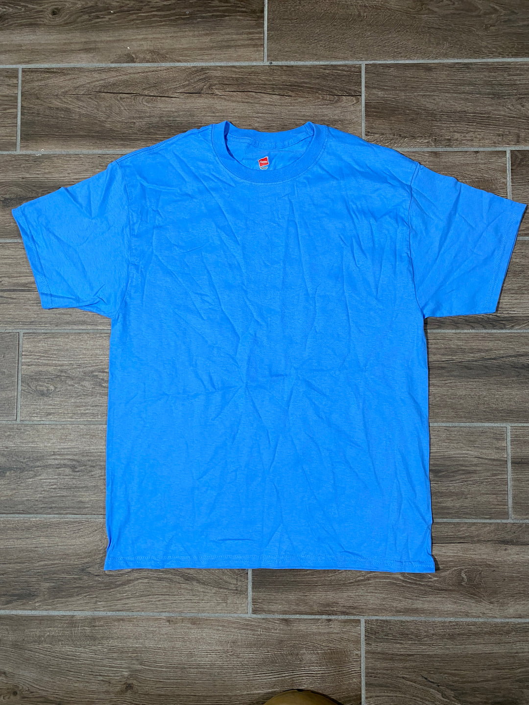 Sky Blue - Hanes - DTG Sample