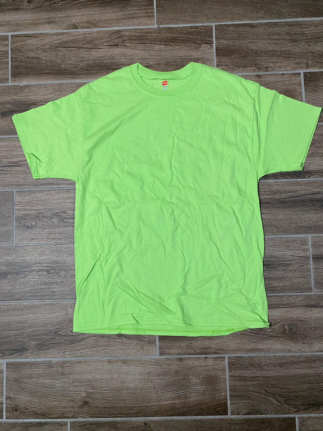 Lime Green - Hanes - DTG Sample