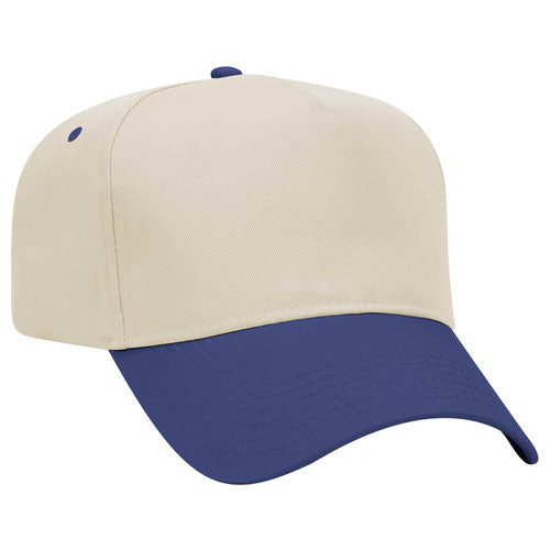 Ottocap Cotton Twill Square Visor Trucker Hat - Mesh Back Snapback, Pro Style, Multiple Color Options