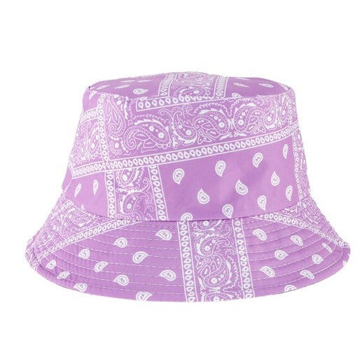 Paisley Bandana - Bucket Hats
