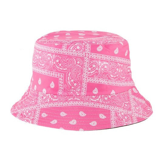 Paisley Bandana - Bucket Hats