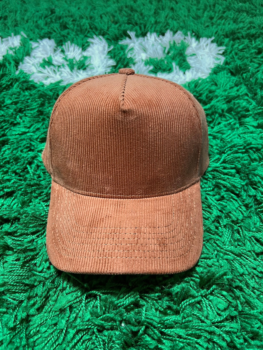 Brown Corduroy - 5 Panel Baseball Snapback