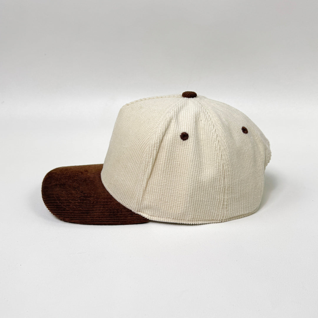 2 Tone - Corduroy 5 Panel Snapback - EP