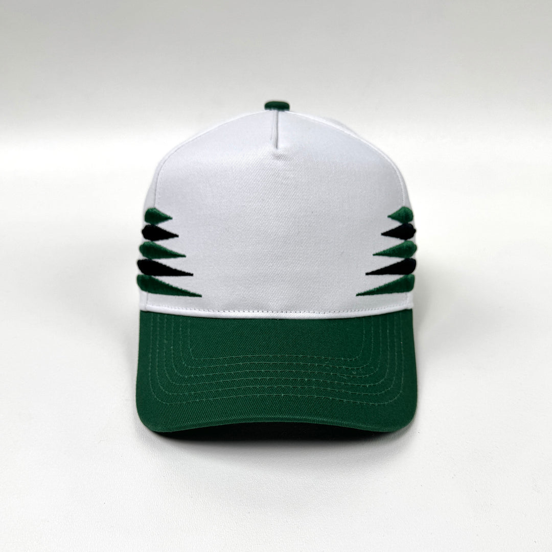 Vintage Diamond Stitch - 5 Panel Snapbacks