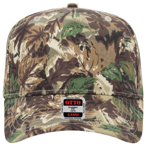 Camo Otto - 5 Panel Snapbacks