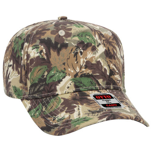 Camo Otto - 5 Panel Snapbacks