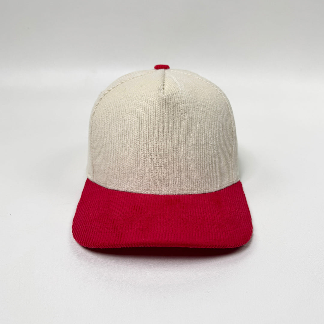 2 Tone - Corduroy 5 Panel Snapback - EP