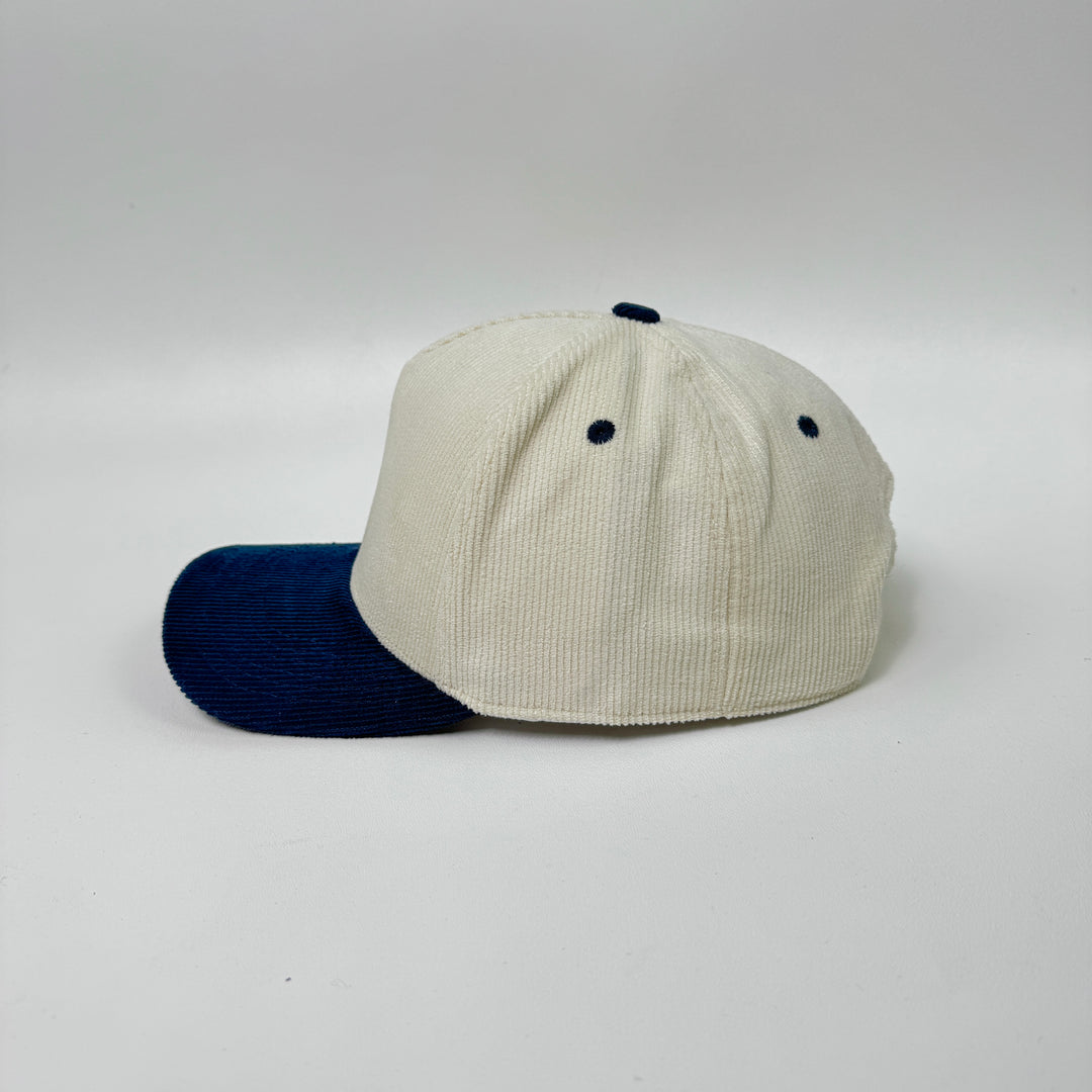 2 Tone - Corduroy 5 Panel Snapback - EP