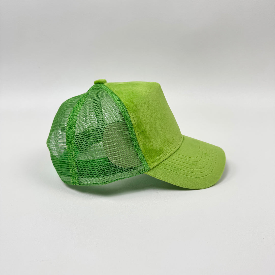 Velvet Trucker Hats