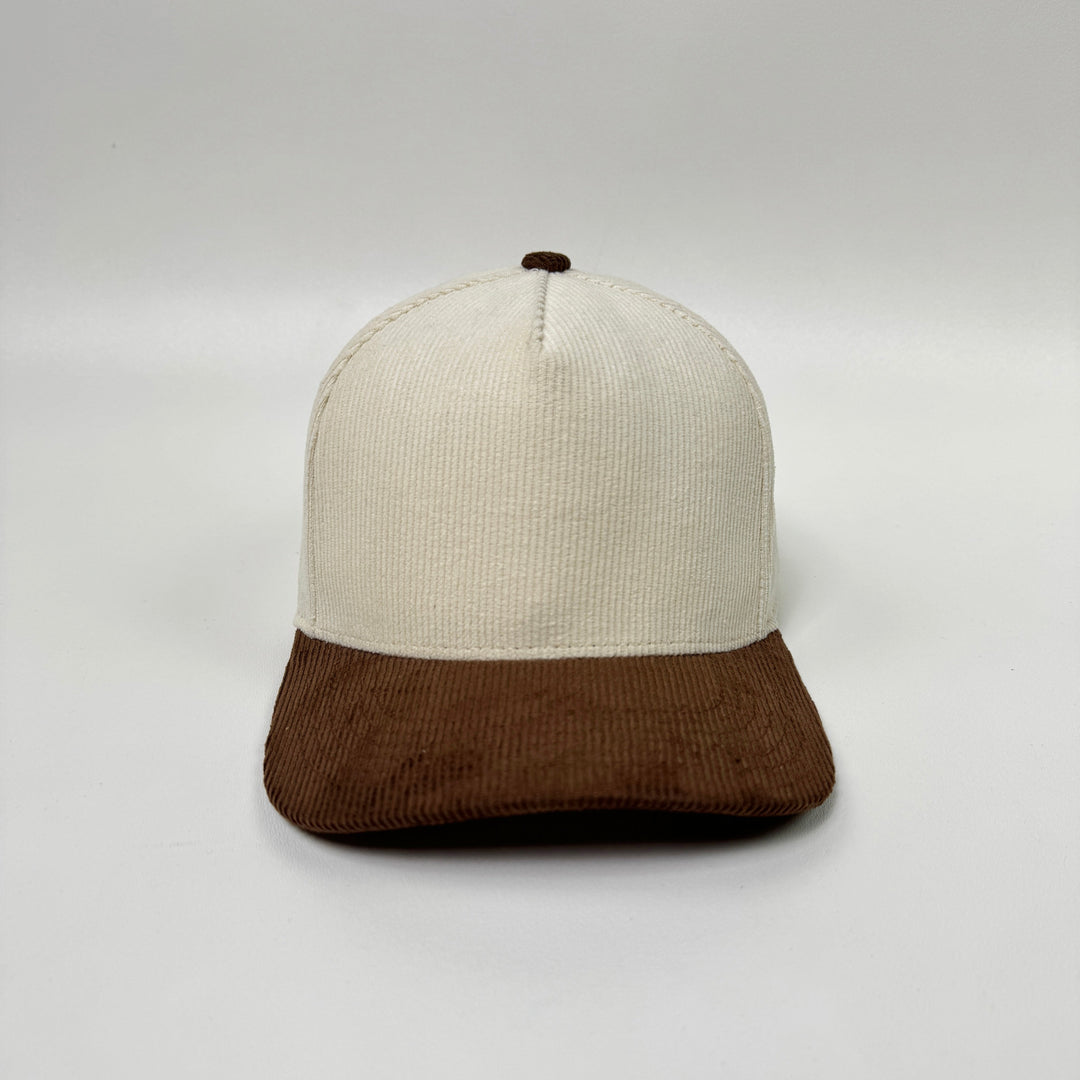 2 Tone - Corduroy 5 Panel Snapback - EP