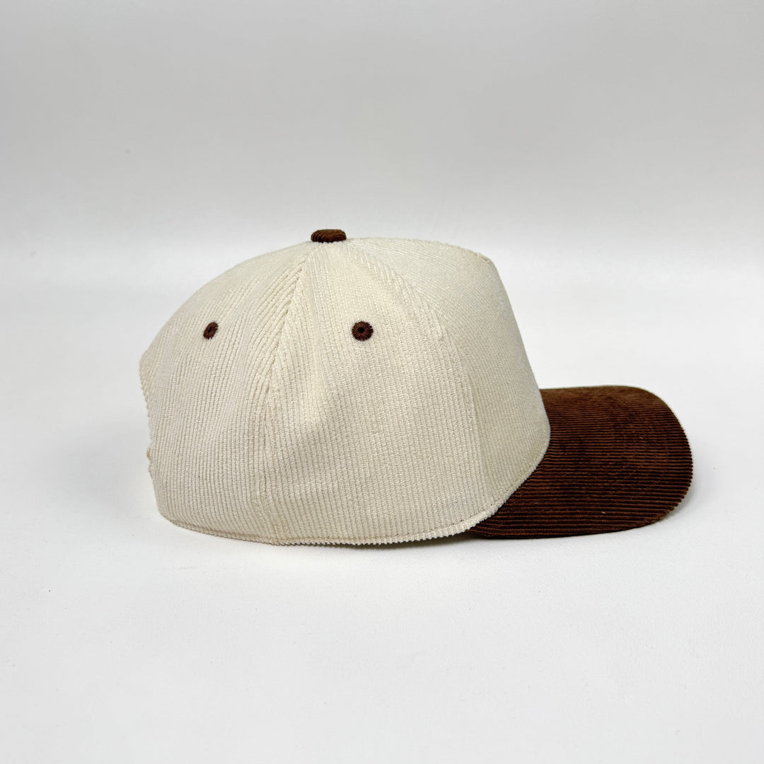 2 Tone - Corduroy 5 Panel Snapback - EP