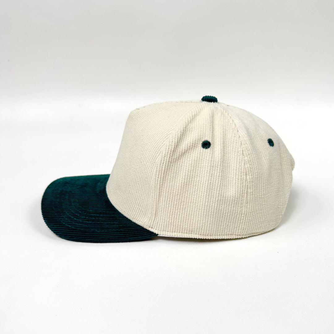 2 Tone - Corduroy 5 Panel Snapback - EP