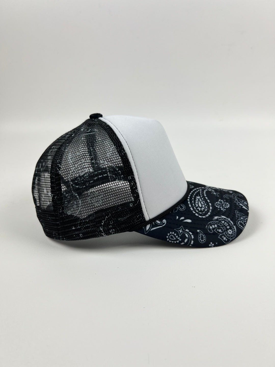 Black Bandana -  Trucker Hats