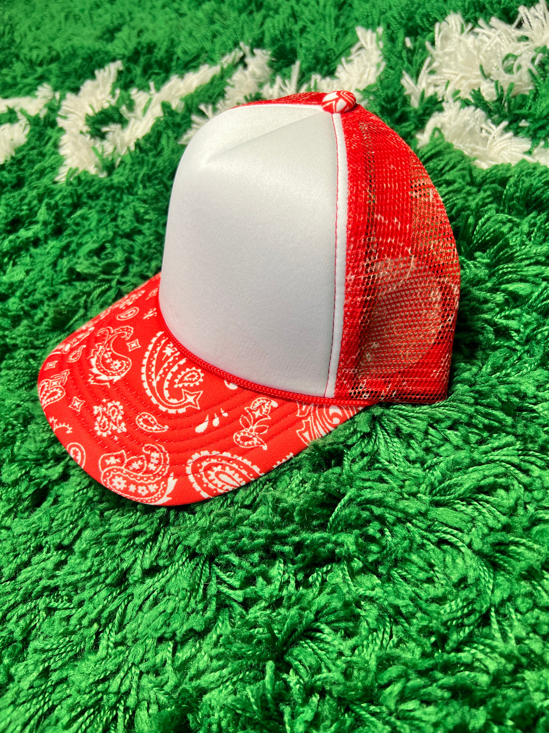 Red Bandana -  Trucker Hats