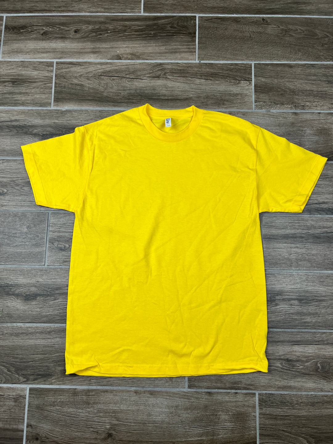 Large - Yellow 1301 Alstyle - DTG Sample