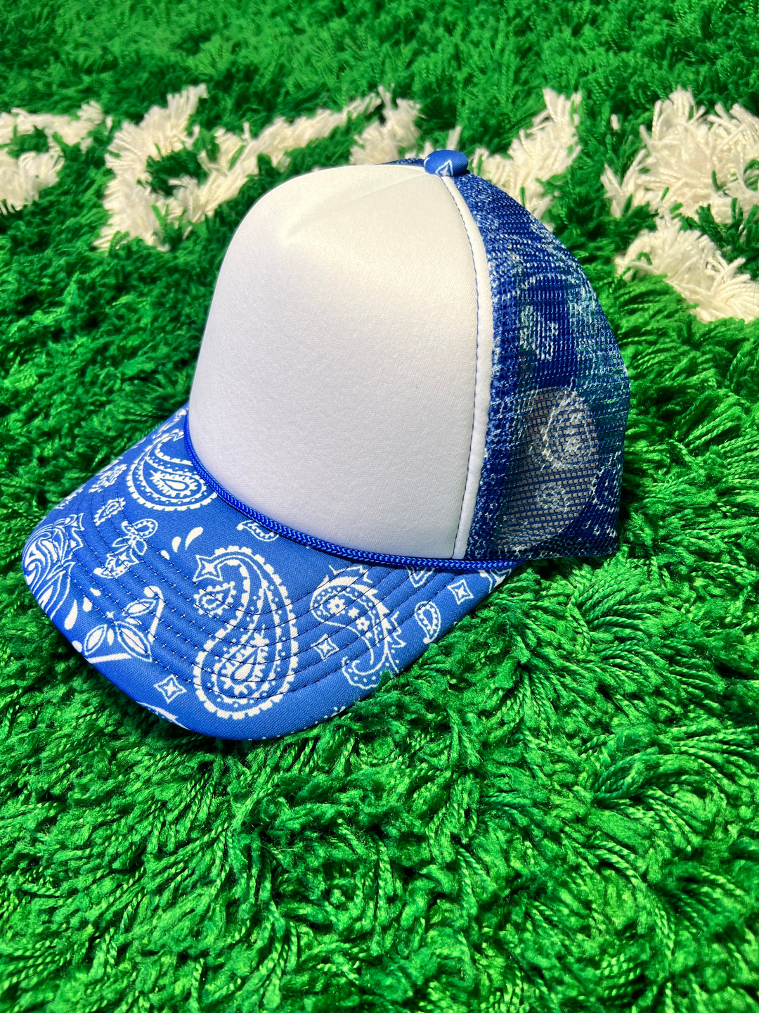 Blue Bandana -  Trucker Hats