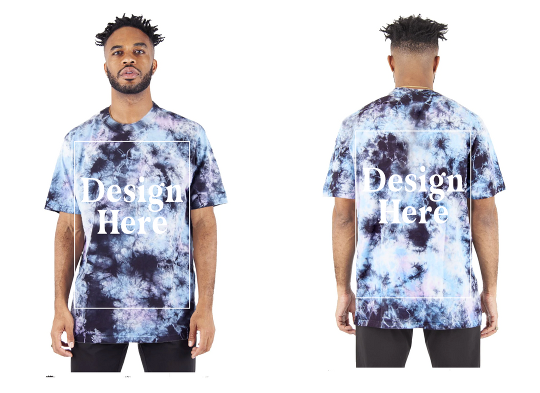 Milky Way Tie Dye ShakaWear -  DTG Sample