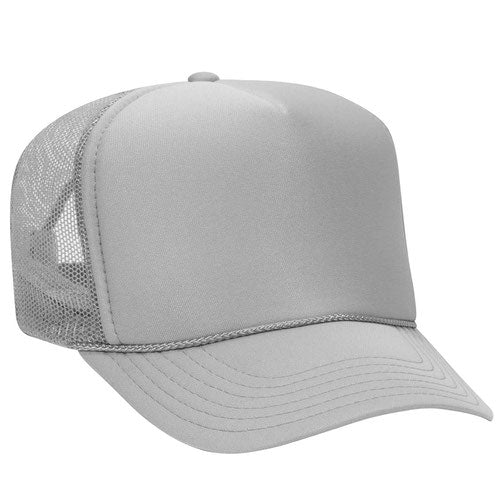 Otto High Profile Trucker Hats – Embroidery Plug