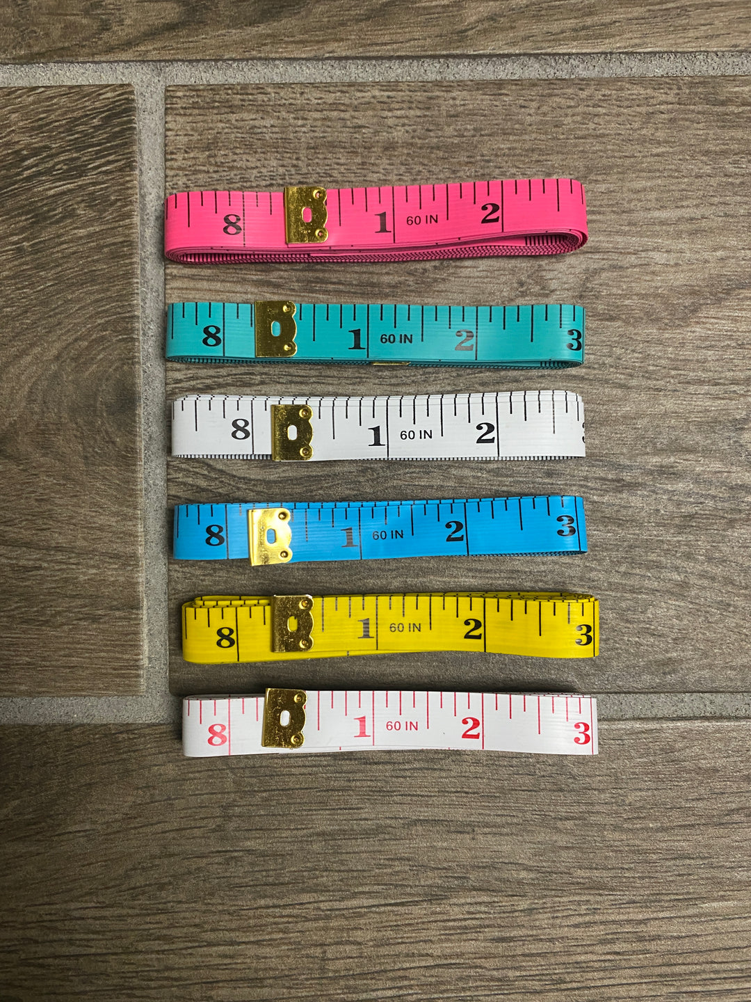 Unique Bargains 60 Inches 150cm Tailors Portable Tape Measuring Blue