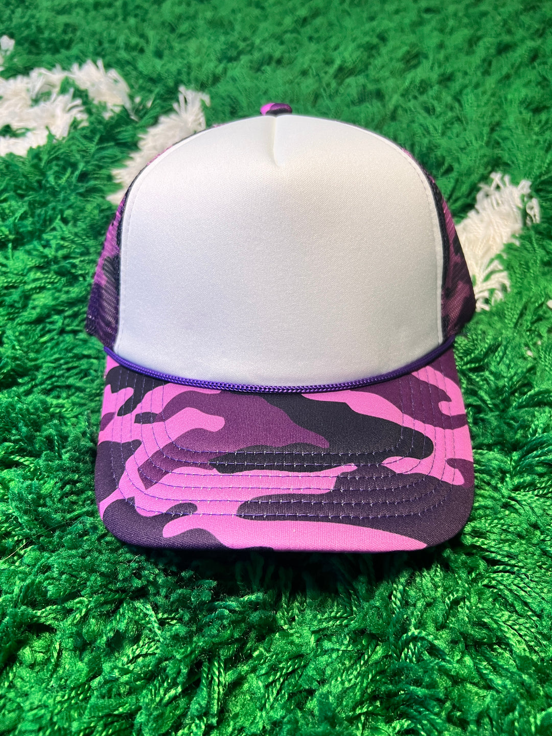 Purple Camo Trucker Hats