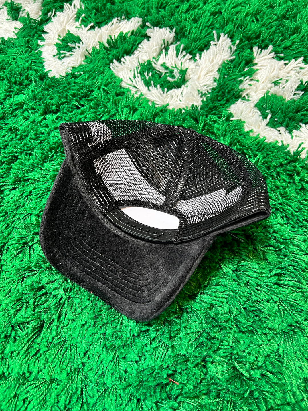 Black Velvet Trucker Hats