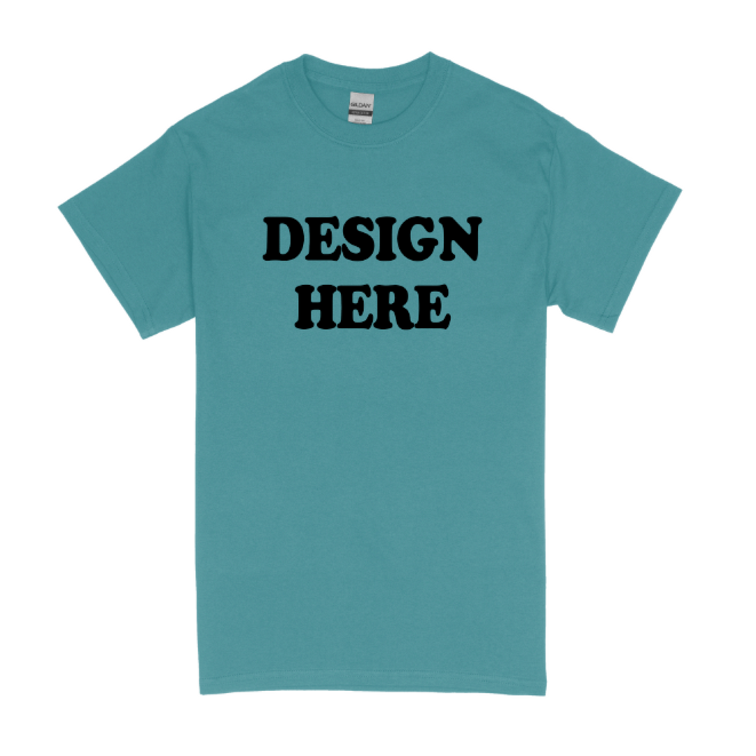 (DIGITAL) GILDAN Front & Back Template- T-Shirts (All Colors)