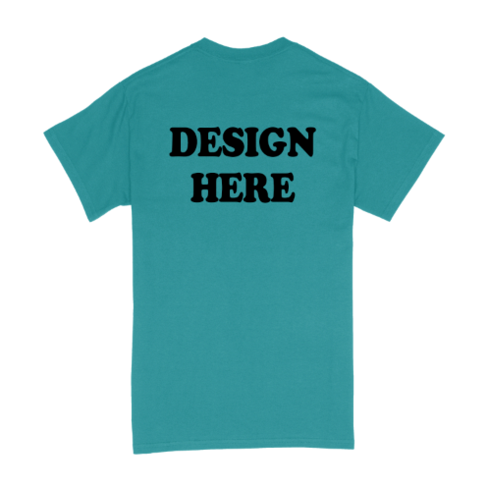 (DIGITAL) GILDAN Front & Back Template- T-Shirts (All Colors)